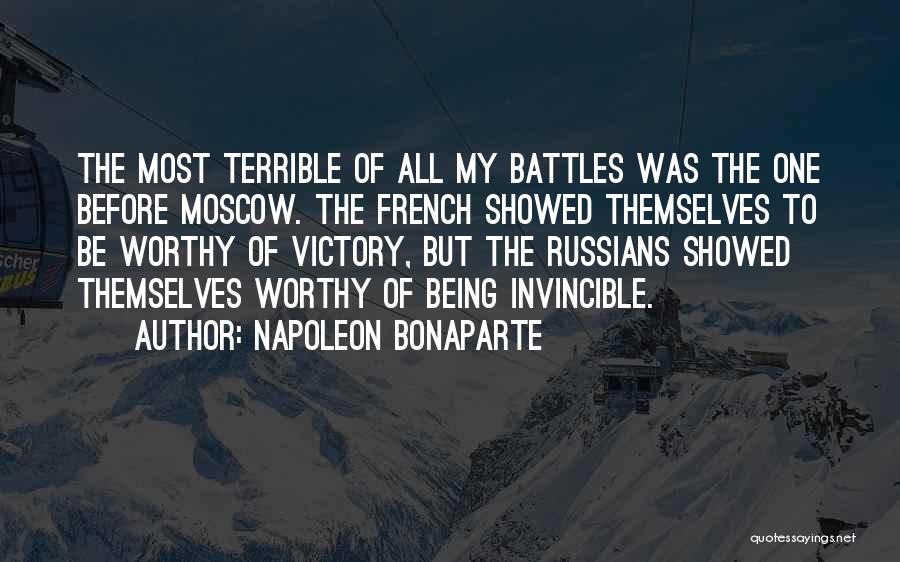 Most Worthy Quotes By Napoleon Bonaparte
