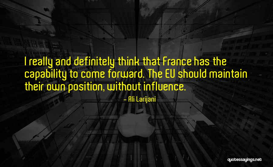 Mosthew Quotes By Ali Larijani Mosthew Quotes By Ali Larijani
