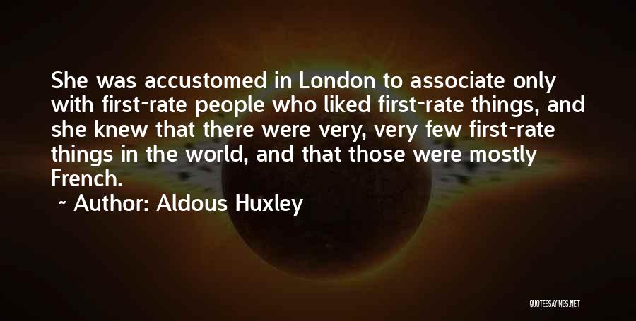 Mostly Liked Quotes By Aldous Huxley