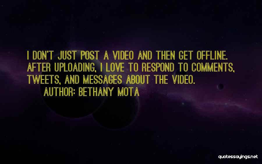 Mota Quotes By Bethany Mota