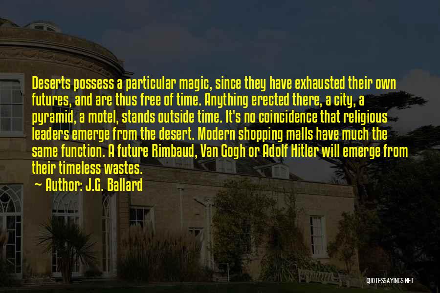 Motel Quotes By J.G. Ballard