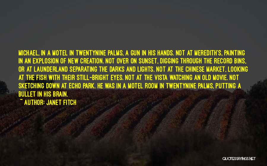 Motel Quotes By Janet Fitch