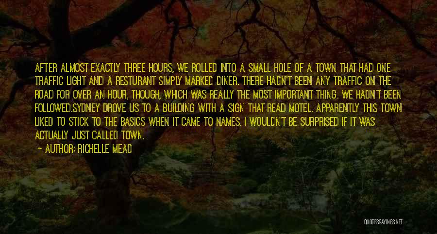 Motel Quotes By Richelle Mead