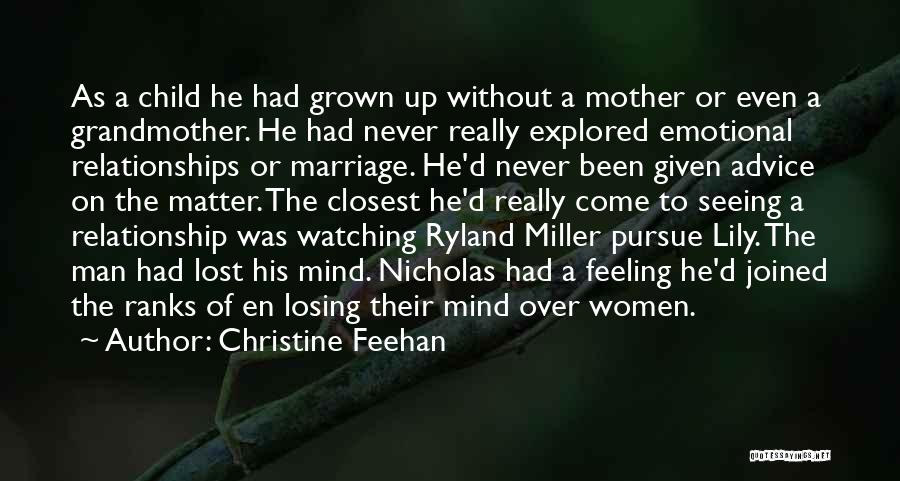 Mother And Child Relationship Quotes By Christine Feehan