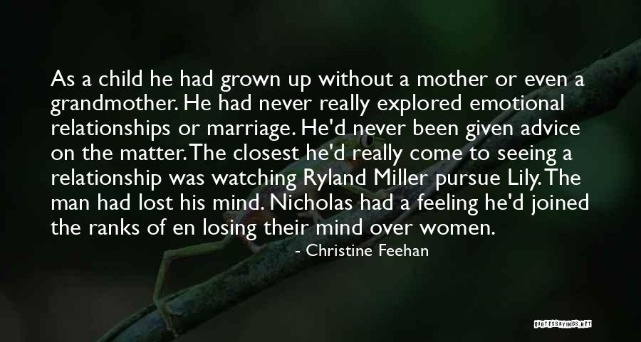 Mother And Child Relationship Quotes By Christine Feehan