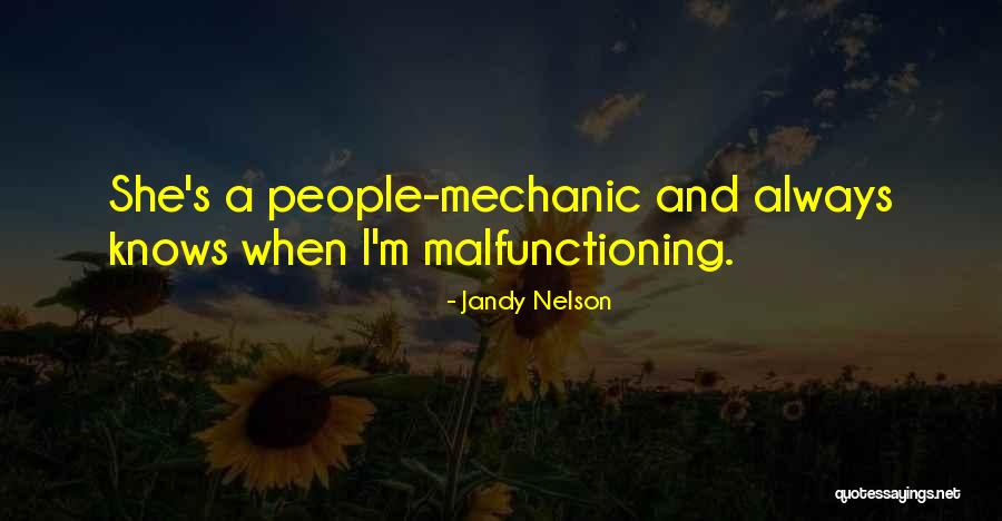 Mother And Daughter Love Quotes By Jandy Nelson