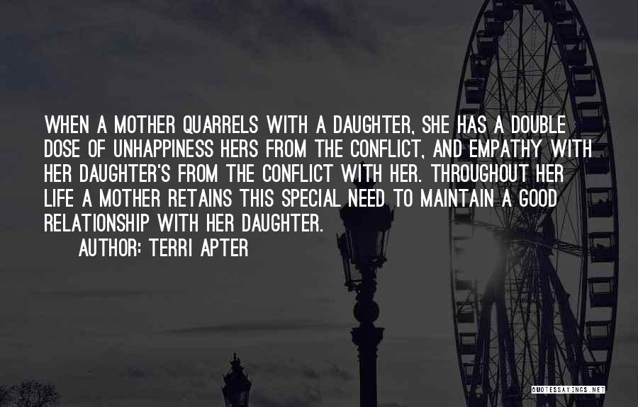 Mother And Daughter Relationship Quotes By Terri Apter