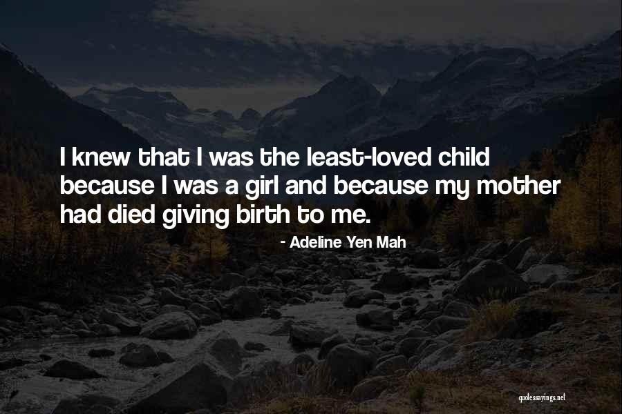 Mother And Girl Child Quotes By Adeline Yen Mah Mother And Girl Child Quotes By Adeline Yen Mah