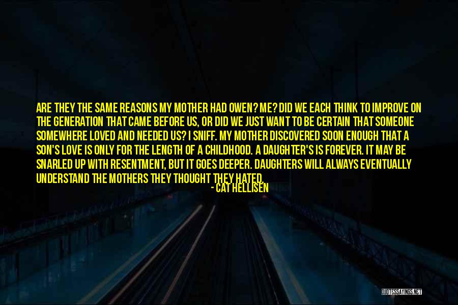 Mother And Son's Love Quotes By Cat Hellisen Mother And Son's Love Quotes By Cat Hellisen