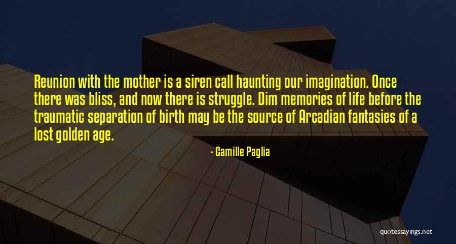 Mother Birth Quotes By Camille Paglia