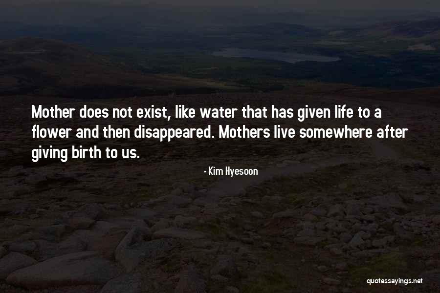 Mother Birth Quotes By Kim Hyesoon