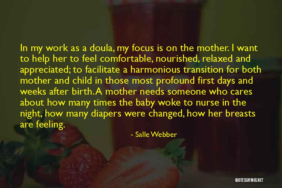 Mother Child Care Quotes By Salle Webber Mother Child Care Quotes By Salle Webber