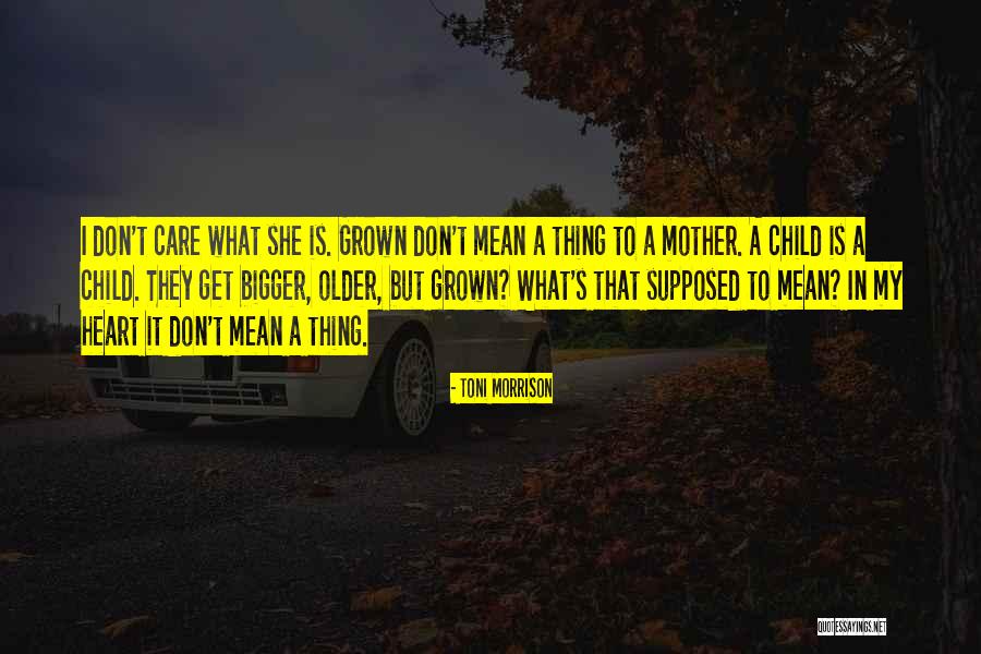 Mother Child Care Quotes By Toni Morrison Mother Child Care Quotes By Toni Morrison