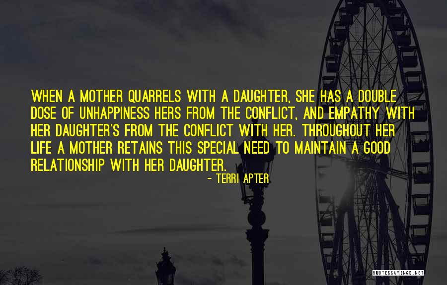 Mother Daughter Relationship Quotes By Terri Apter