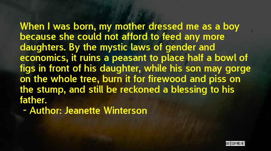 Mother Daughter Son Quotes By Jeanette Winterson