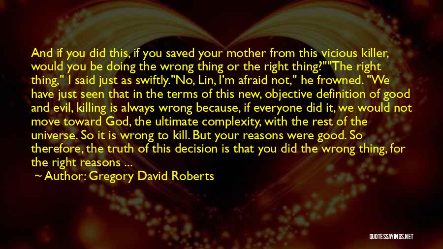 Mother Definition Quotes By Gregory David Roberts