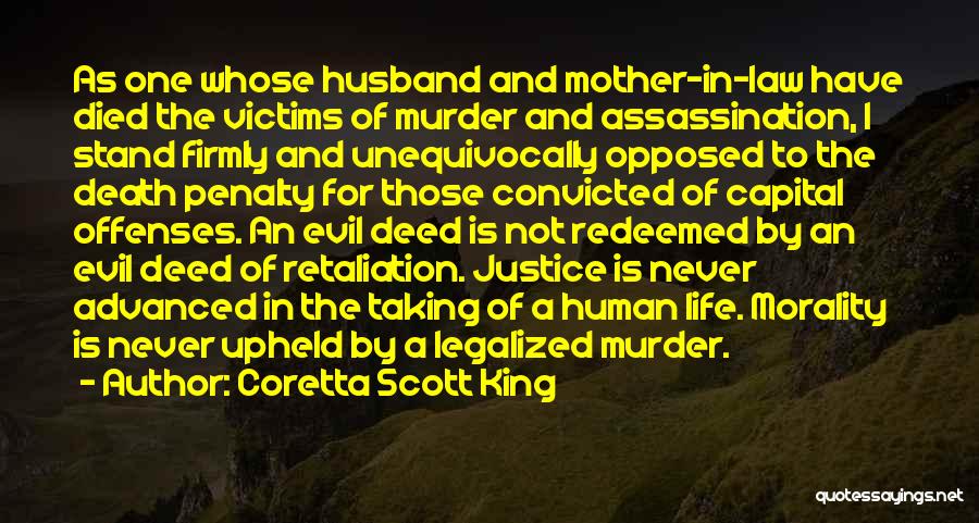 Mother Died Quotes By Coretta Scott King