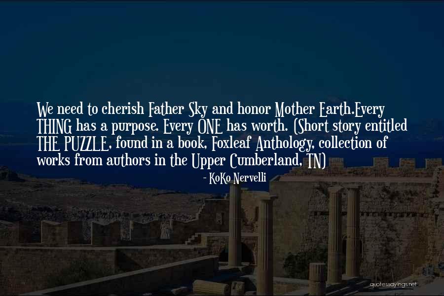 Mother Earth And Father Sky Quotes By KoKo Nervelli