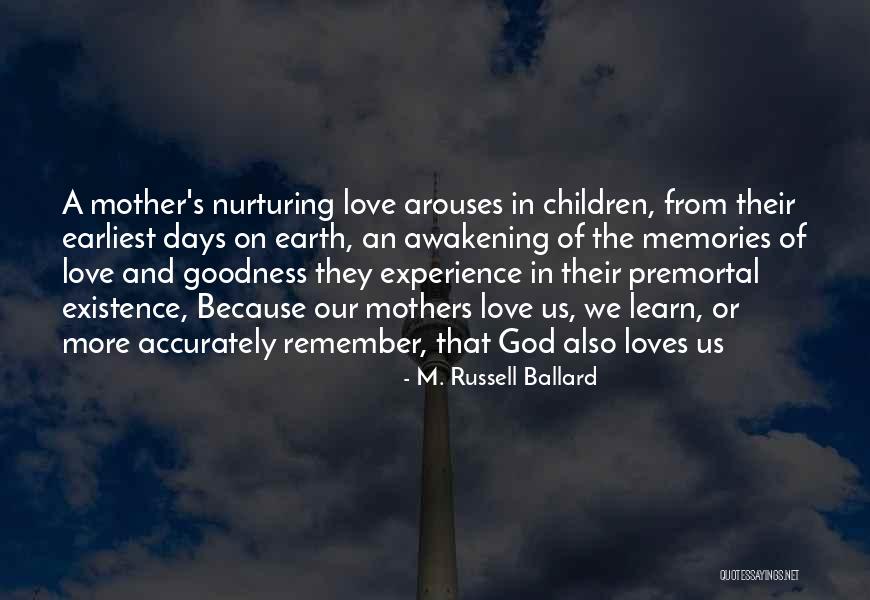 Mother Earth Love Quotes By M. Russell Ballard Mother Earth Love Quotes By M. Russell Ballard