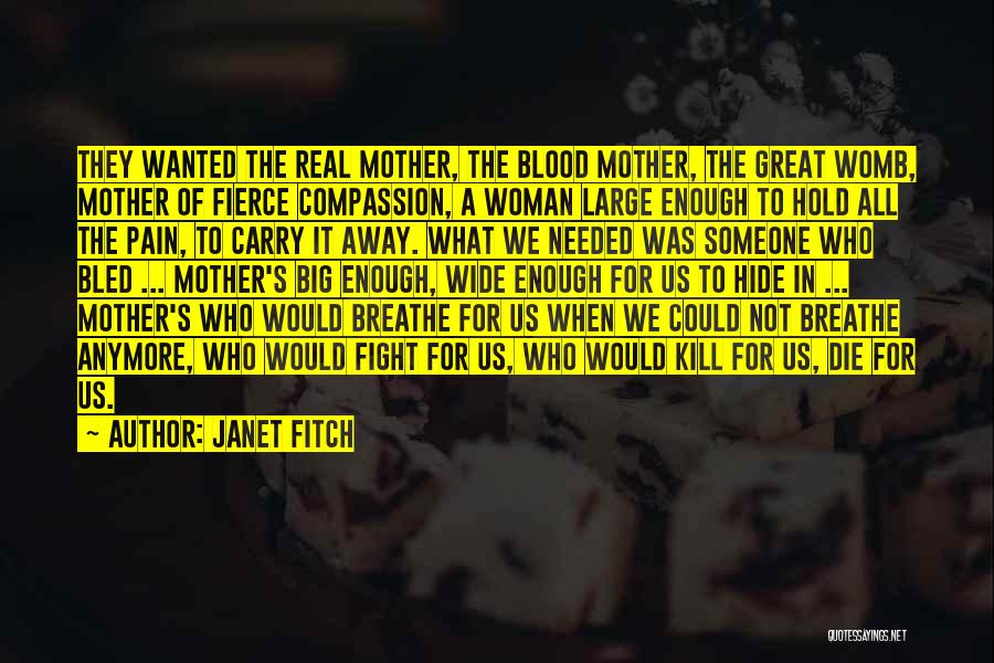 Mother Fight Quotes By Janet Fitch