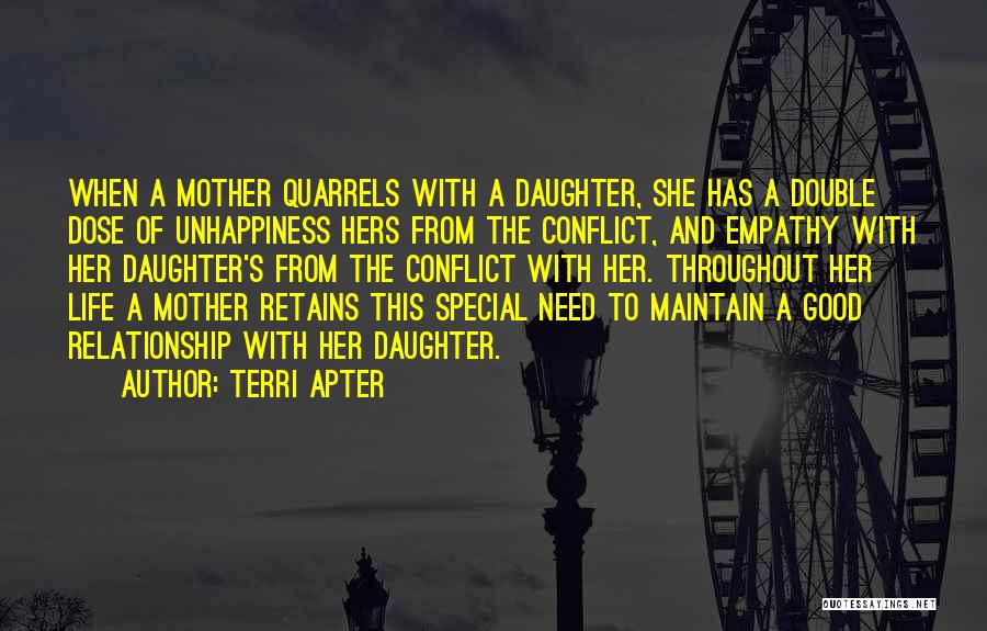 Mother From Daughter Quotes By Terri Apter