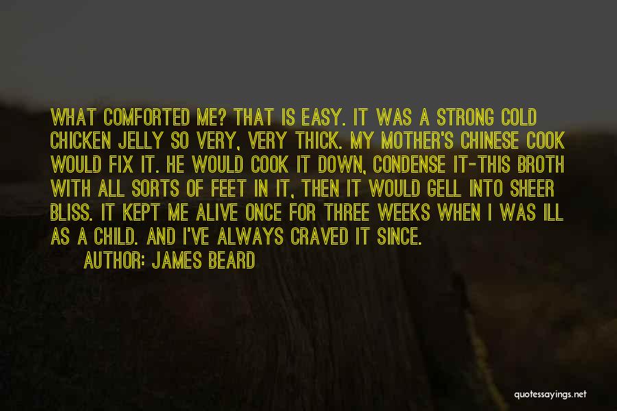 Mother Ill Quotes By James Beard