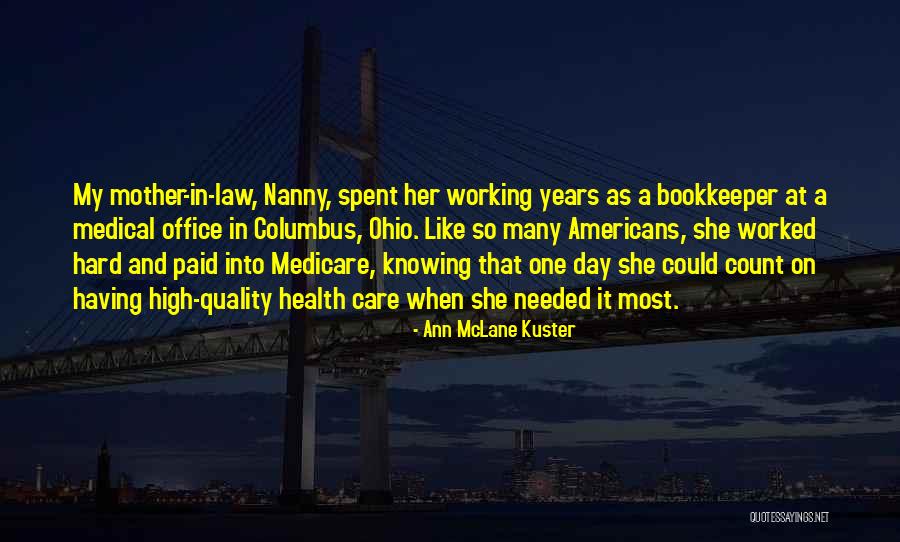 Mother In Law Like Mother Quotes By Ann McLane Kuster Mother In Law Like Mother Quotes By Ann McLane Kuster