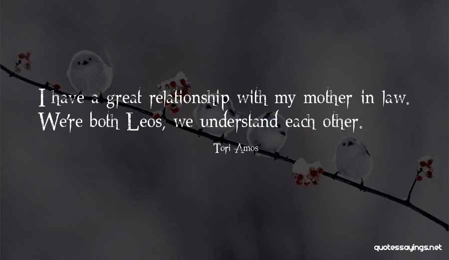 Mother In Law Quotes By Tori Amos