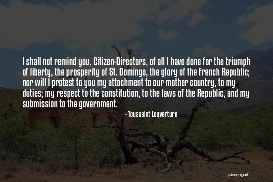 Mother In Laws Quotes By Toussaint Louverture Mother In Laws Quotes By Toussaint Louverture