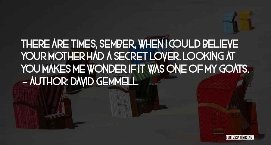 Mother Lover Quotes By David Gemmell