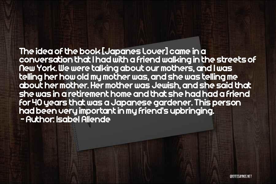 Mother Lover Quotes By Isabel Allende