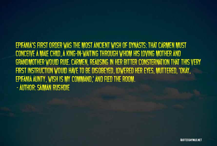 Mother Loving Her Child Quotes By Salman Rushdie