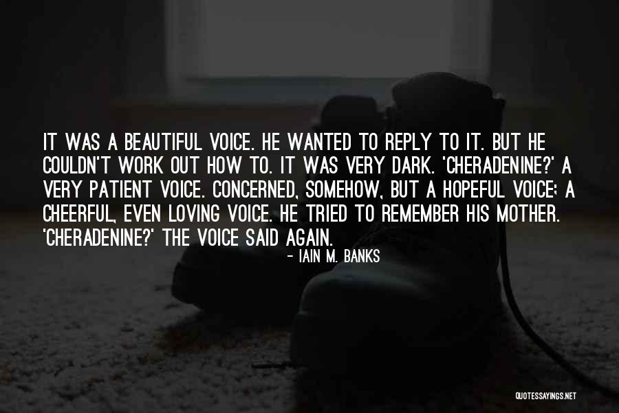 Mother Loving Quotes By Iain M. Banks