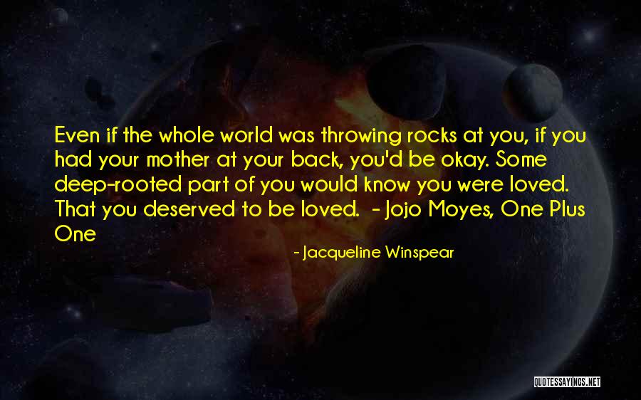 Mother Mother Quotes By Jacqueline Winspear