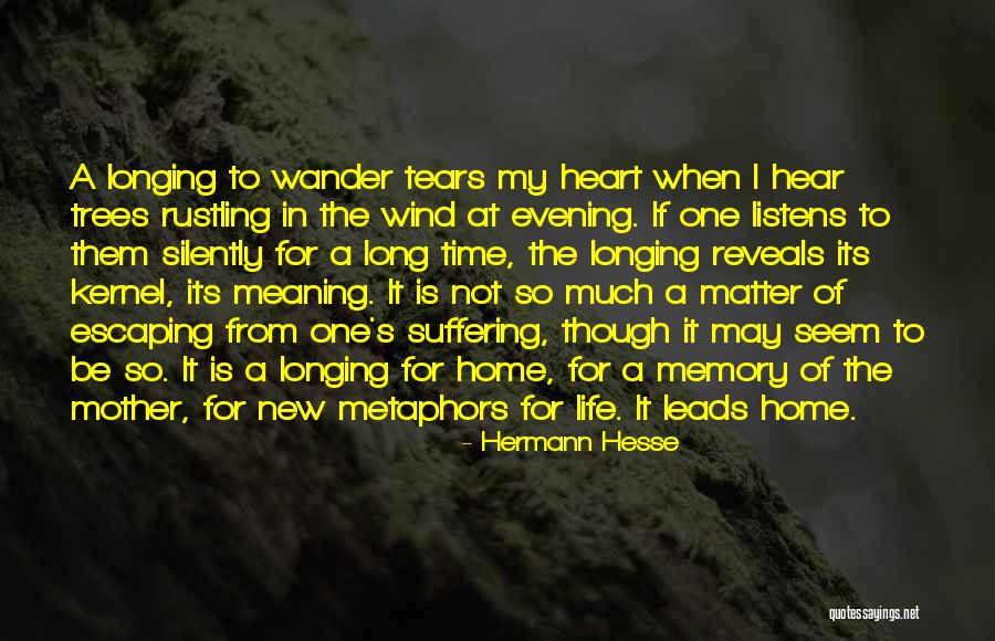 Mother Nature Life Quotes By Hermann Hesse Mother Nature Life Quotes By Hermann Hesse