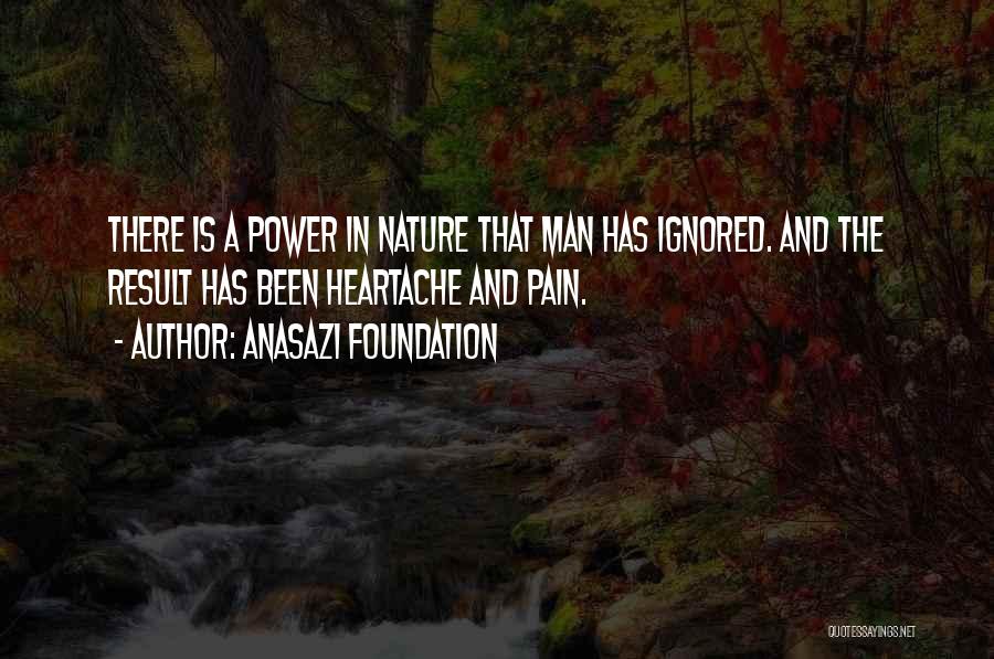 Mother Nature Quotes By Anasazi Foundation