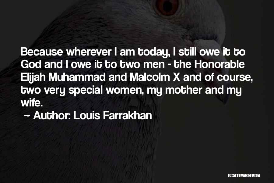 Mother Of Two Quotes By Louis Farrakhan