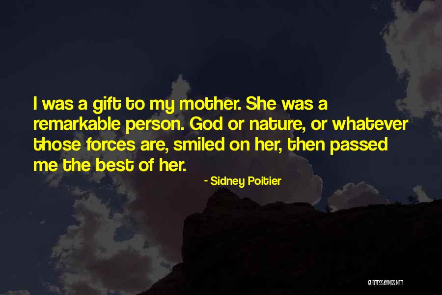 Mother Passed Quotes By Sidney Poitier