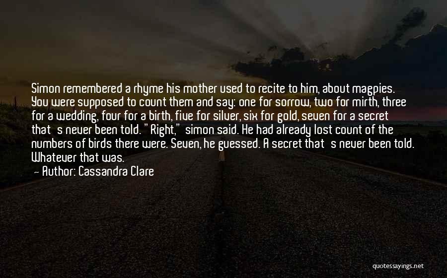 Mother Remembered Quotes By Cassandra Clare