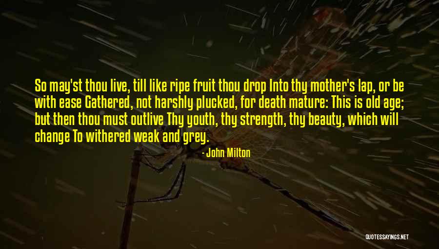Mother S Death Quotes By John Milton Mother S Death Quotes By John Milton