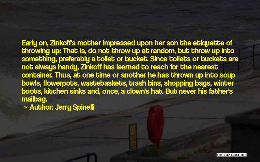 Mother Son And Father Quotes By Jerry Spinelli
