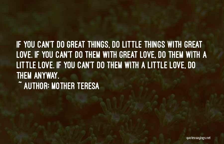 Mother Teresa With Quotes By Mother Teresa