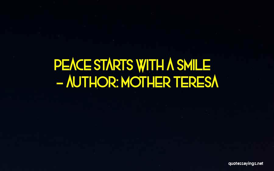 Mother Teresa With Quotes By Mother Teresa