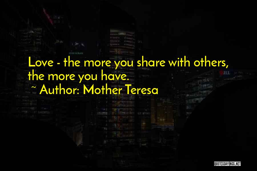 Mother Teresa With Quotes By Mother Teresa