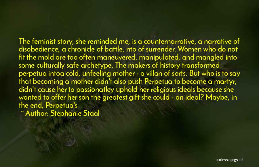 Mother To Her Son Quotes By Stephanie Staal