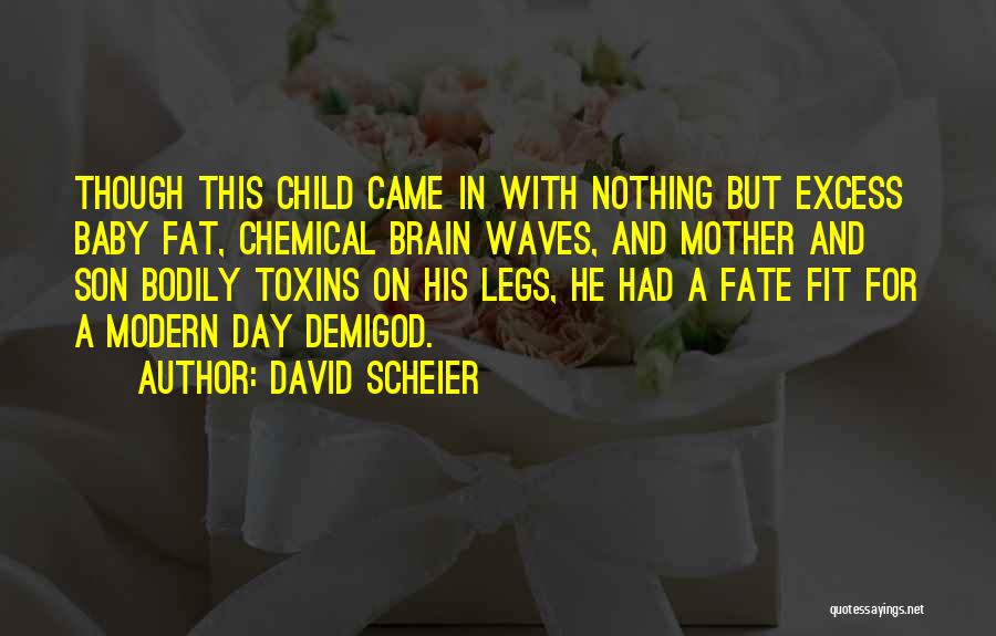 Mother With Baby Quotes By David Scheier