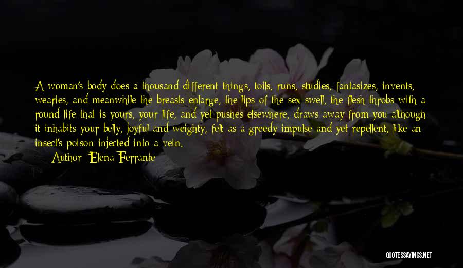 Motherhood And Pregnancy Quotes By Elena Ferrante