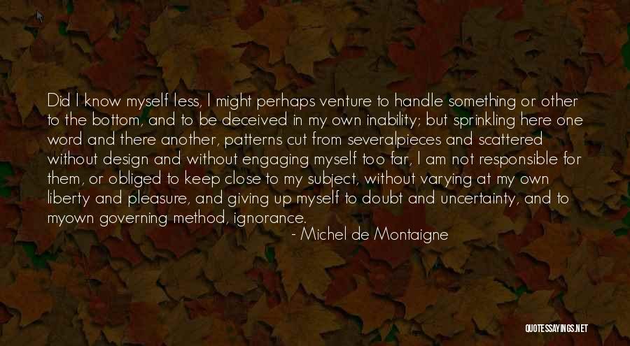Motherly Figures Quotes By Michel De Montaigne Motherly Figures Quotes By Michel De Montaigne