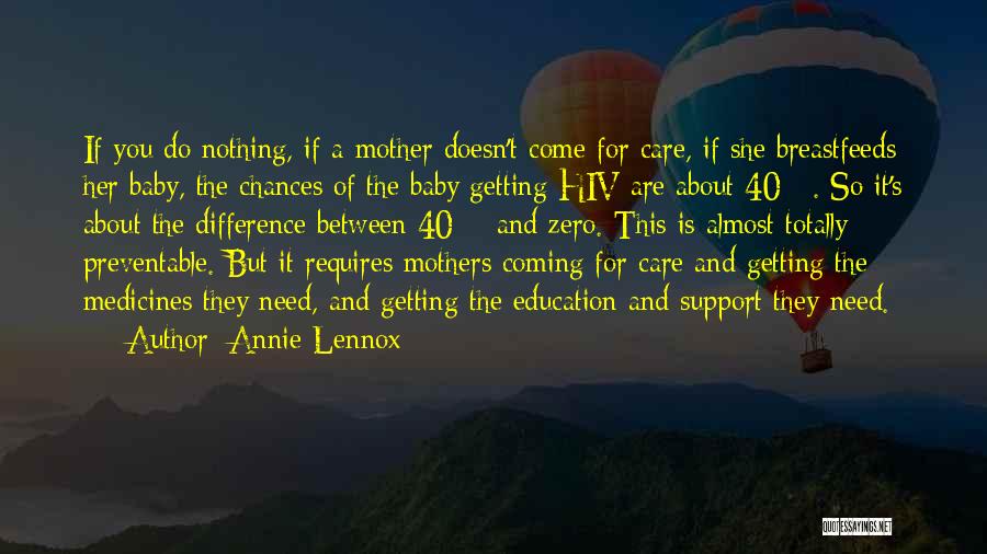 Mothers And Baby Quotes By Annie Lennox