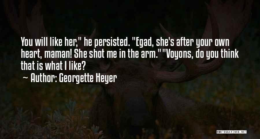 Mothers And Daughter In Laws Quotes By Georgette Heyer
